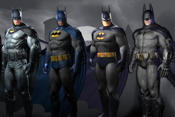Batman Arkham City Costume Skins are a preorder perk
